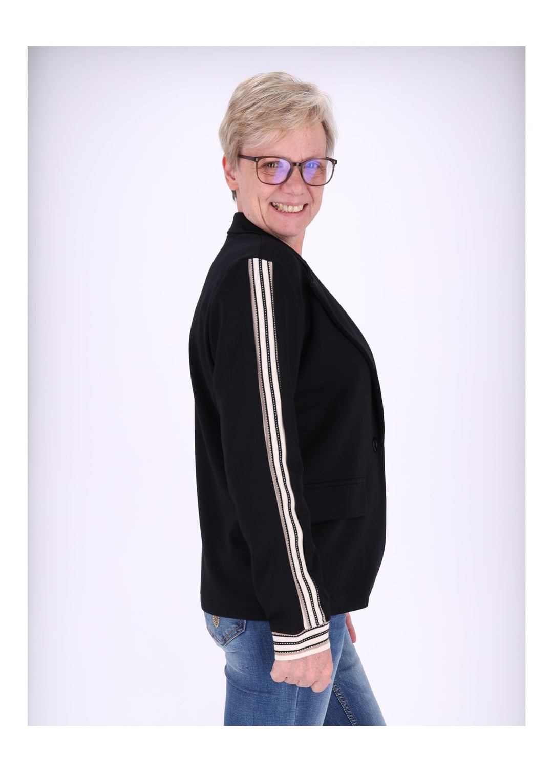 Splash of Color Damen Sweatblazer