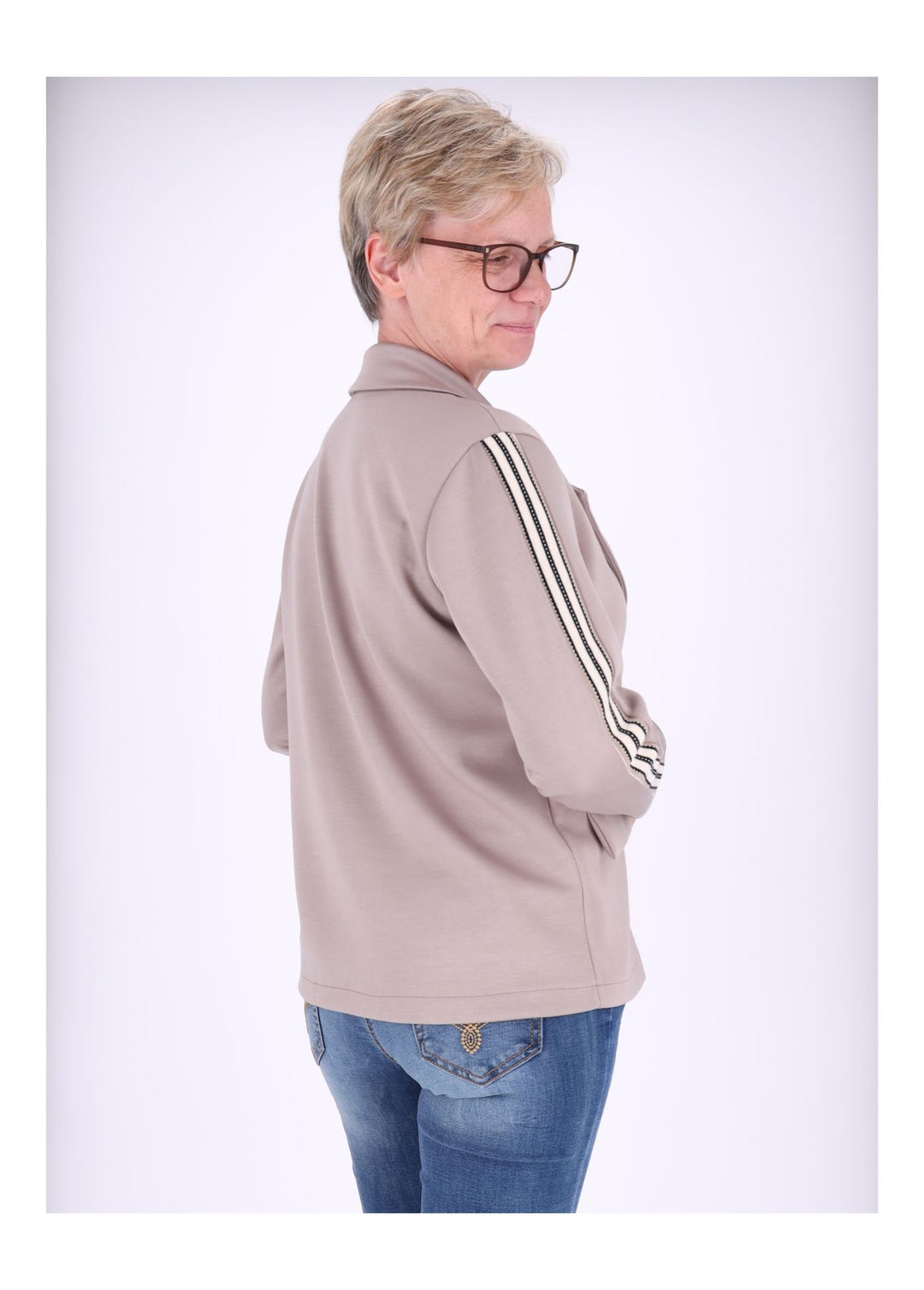 Splash of Color Damen Sweatblazer