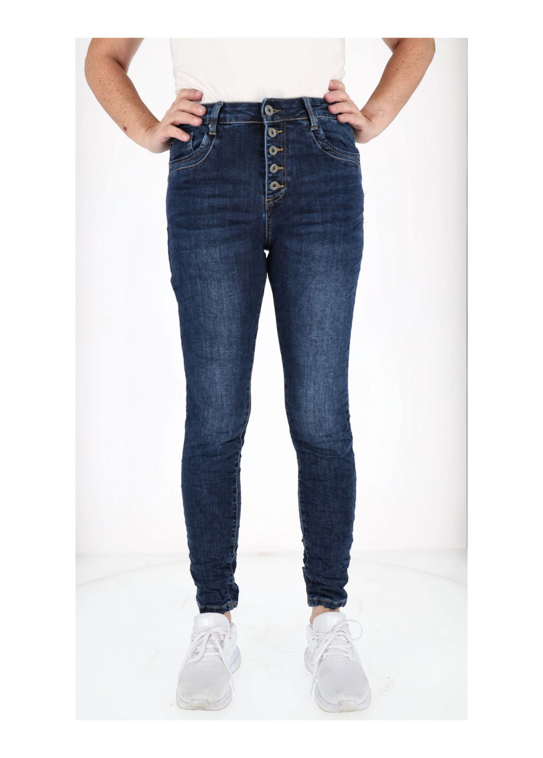 Splash of Color Damen Skinny Jeans