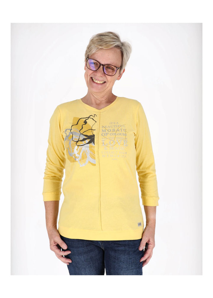 SOQUESTO Damen-Shirt 3/4-Arm