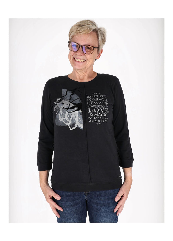 SOQUESTO Damen-Shirt 3/4-Arm
