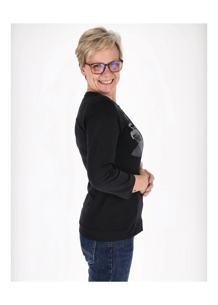 SOQUESTO Damen-Shirt 3/4-Arm