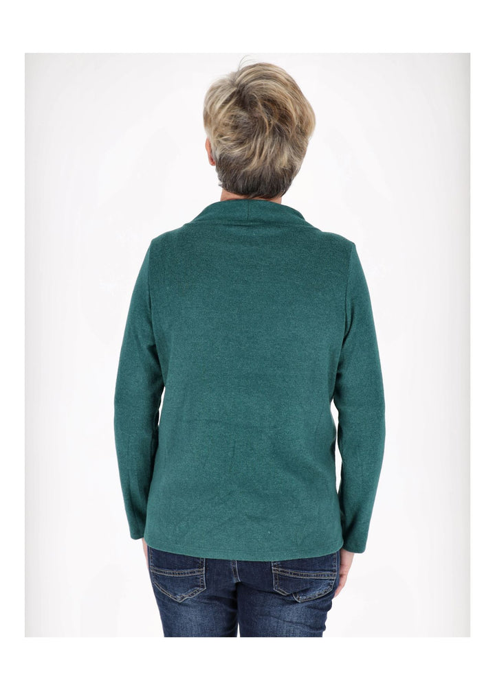 Damen-Shirt mit breitem Kragen