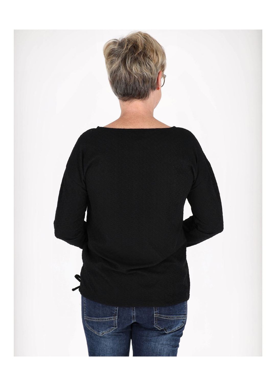 Damen Sweatshirt mit Ziernähten