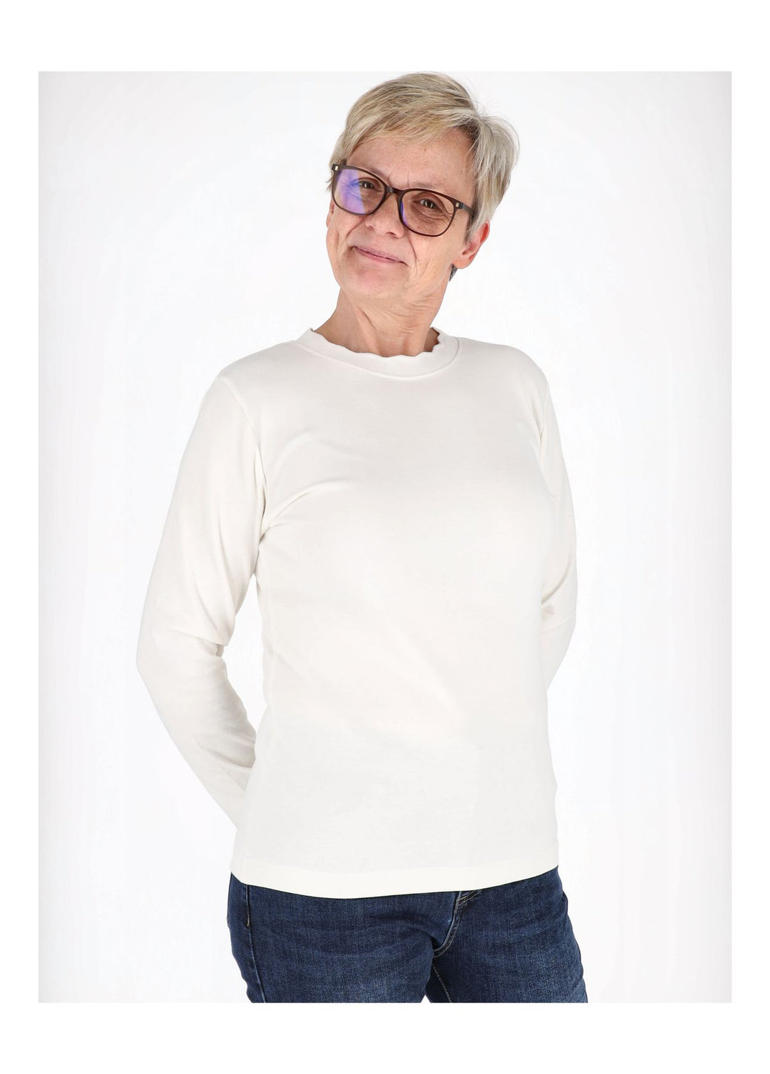 TARA M Damen-Shirt 3/4-Arm