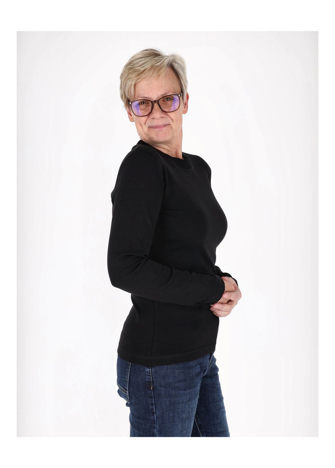 TARA M Damen-Shirt 3/4-Arm