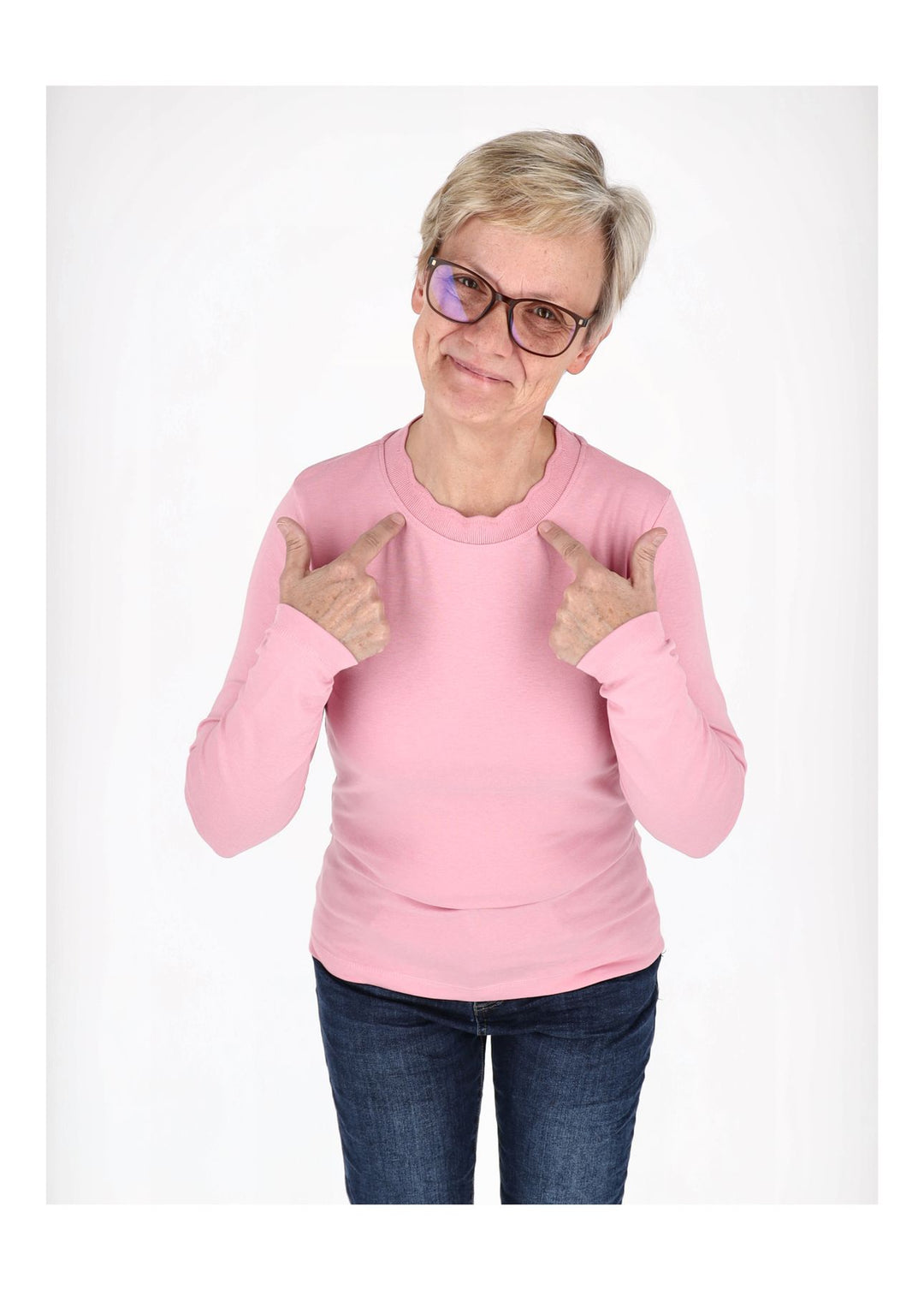 TARA M Damen-Shirt 3/4-Arm