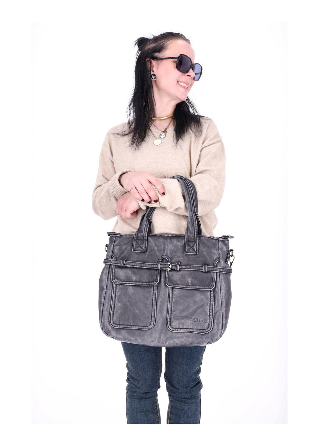 Splash of Color Shabby-Handtasche