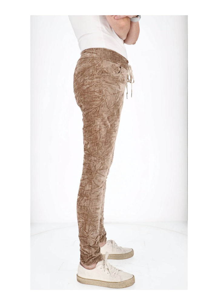 Splash of Color Schlupfhose Damen Samt