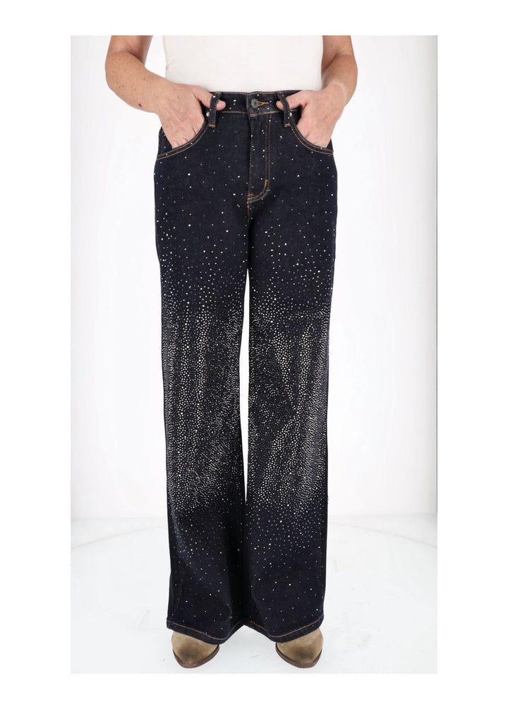 Splash of Color Jeans mit Strass
