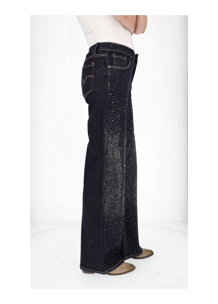 Splash of Color Jeans mit Strass