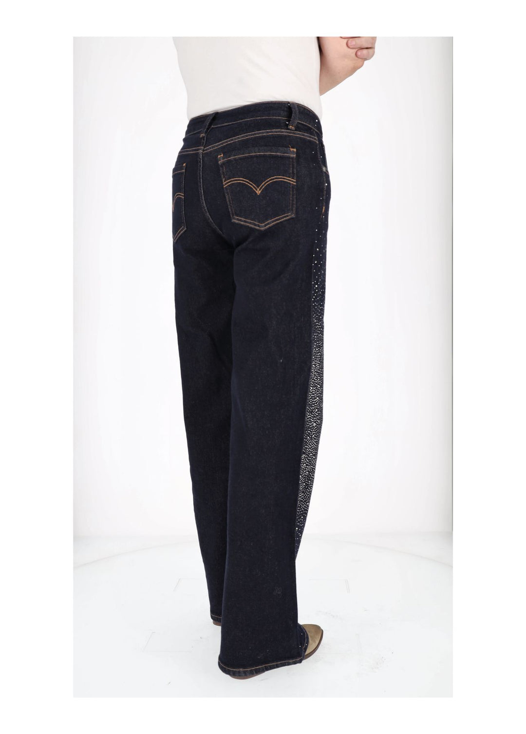 Splash of Color Jeans mit Strass
