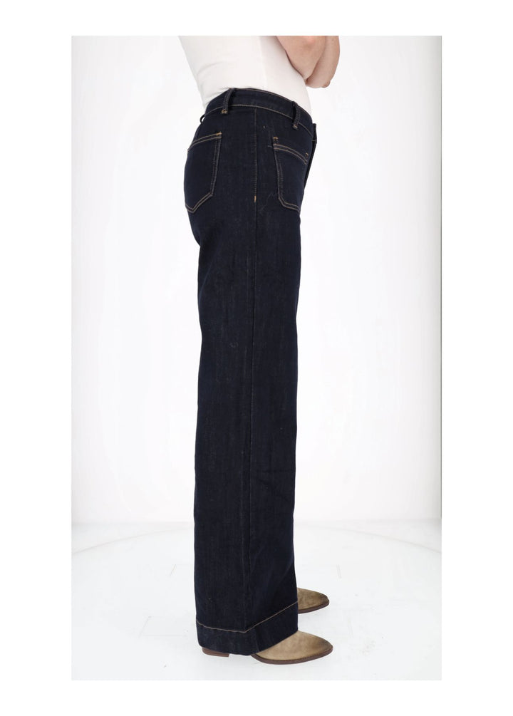 Splash of Color Jeans weites Bein