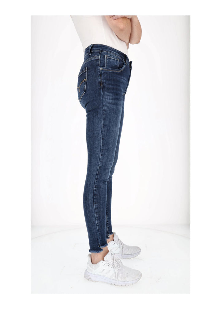 Splash of Color Skinny Jeans Damen