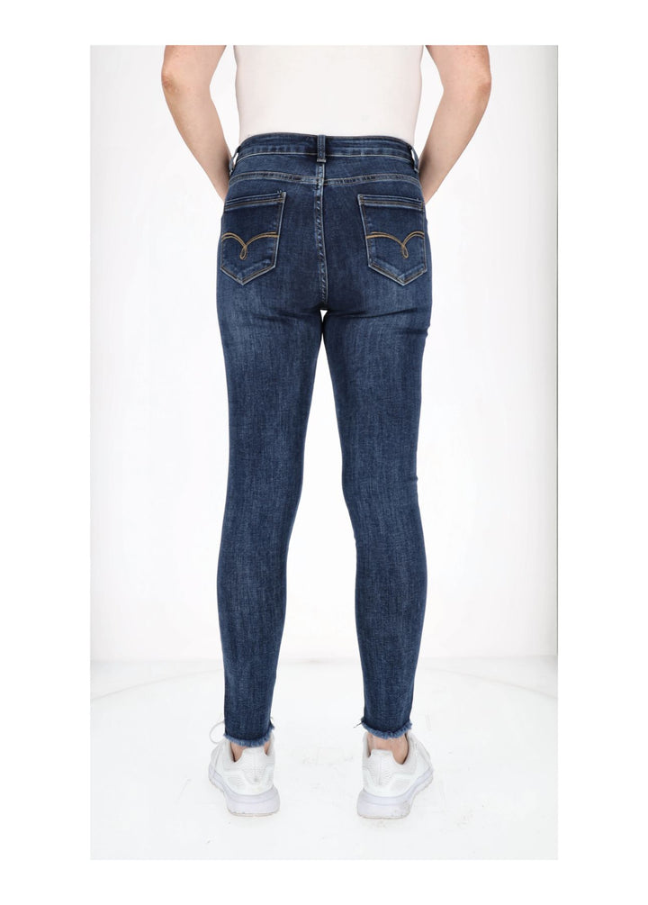 Splash of Color Skinny Jeans Damen