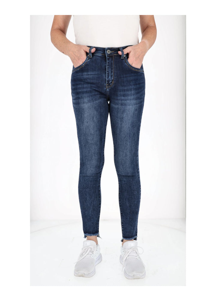 Splash of Color Skinny Jeans Damen