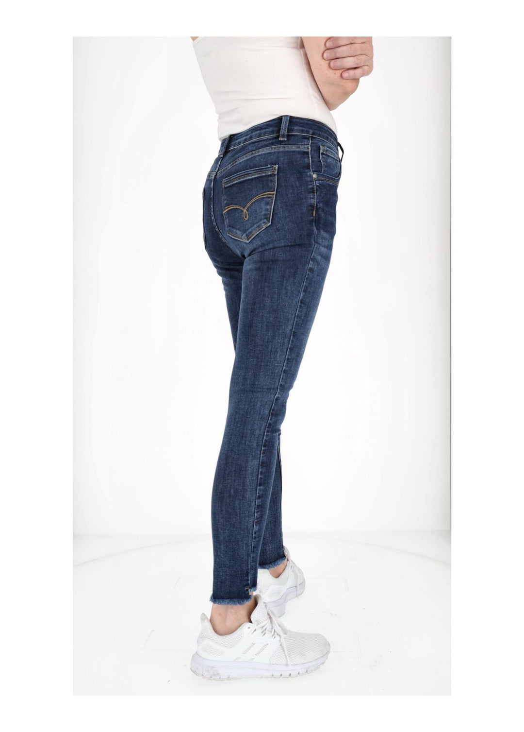 Splash of Color Skinny Jeans Damen