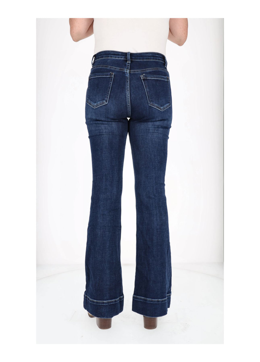 Splash of Color Damen Schlag Jeans