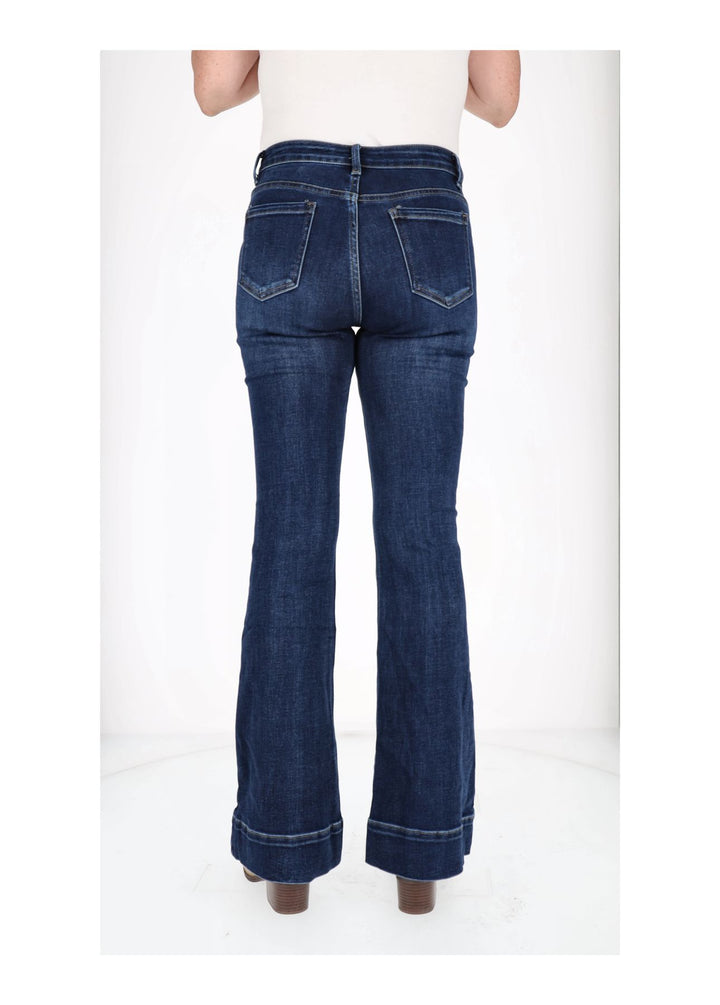 Splash of Color Damen Schlag Jeans