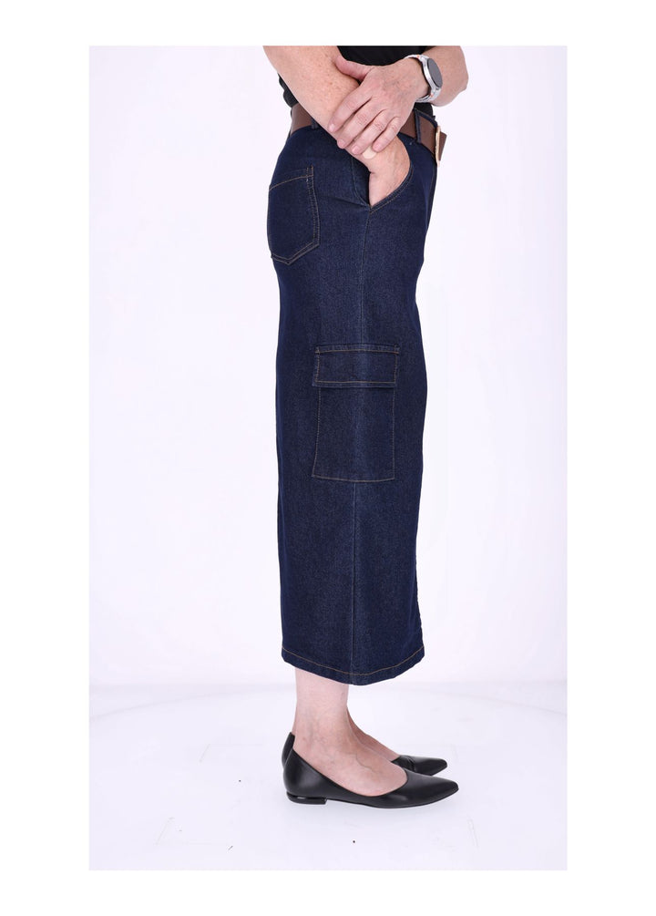Jeansrock Damen Splash of Color