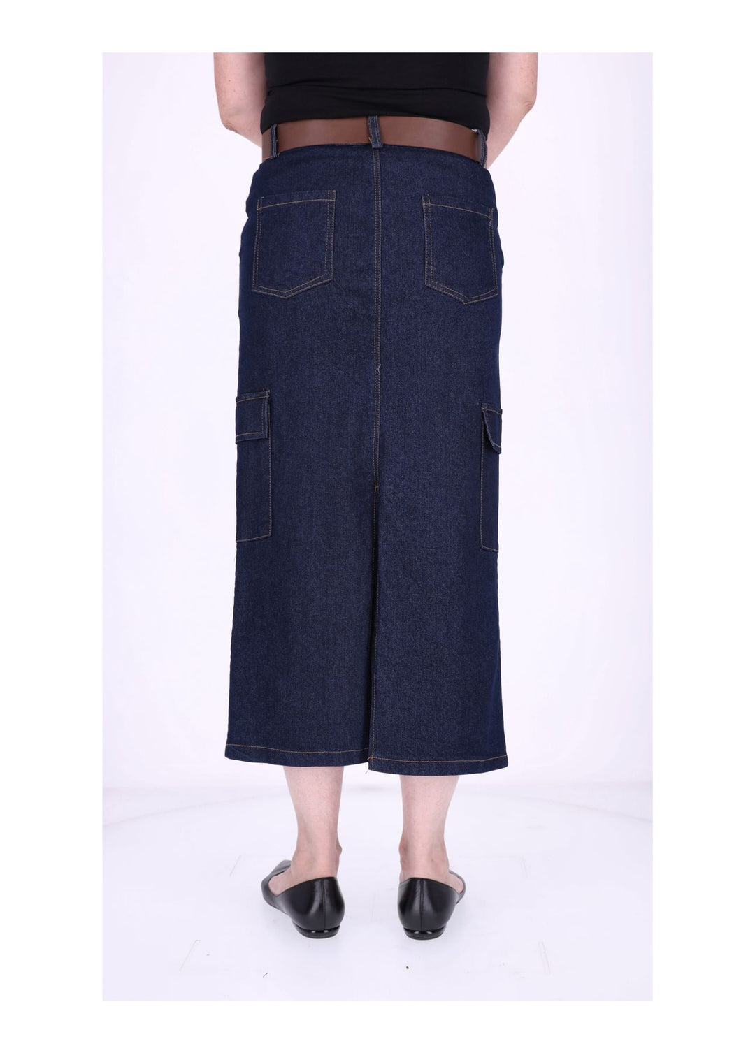 Jeansrock Damen Splash of Color