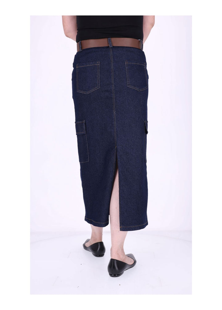 Jeansrock Damen Splash of Color