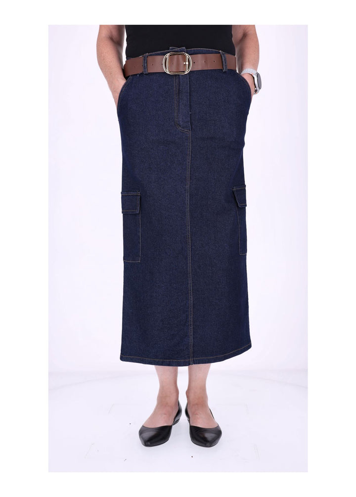 Jeansrock Damen Splash of Color