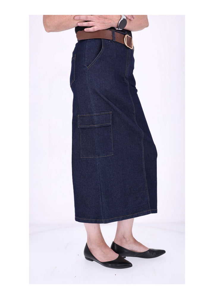 Jeansrock Damen Splash of Color