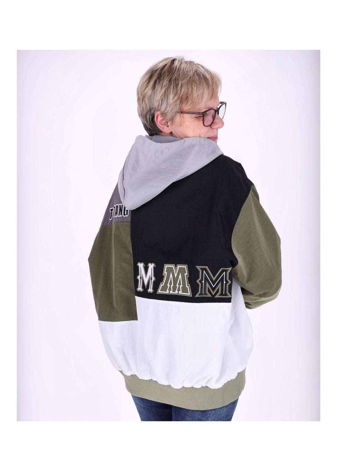 Splash of Color Materialmix Jacke Damen