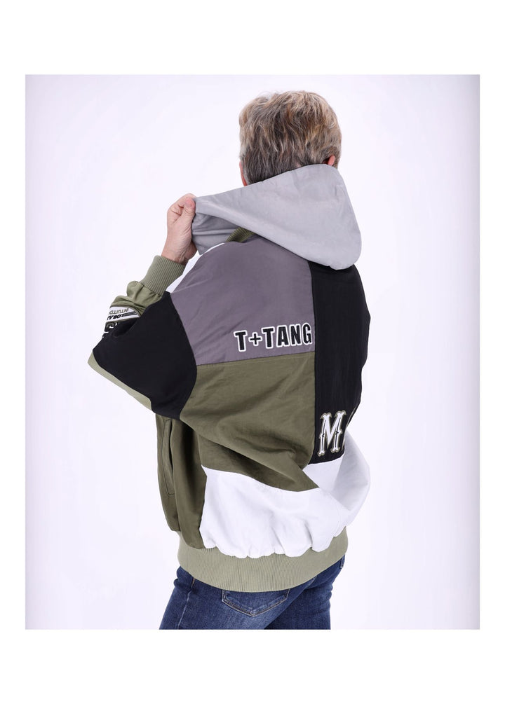 Splash of Color Materialmix Jacke Damen