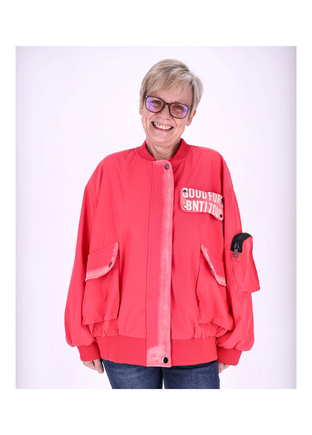 Splash of Color Blouson Jacke Damen