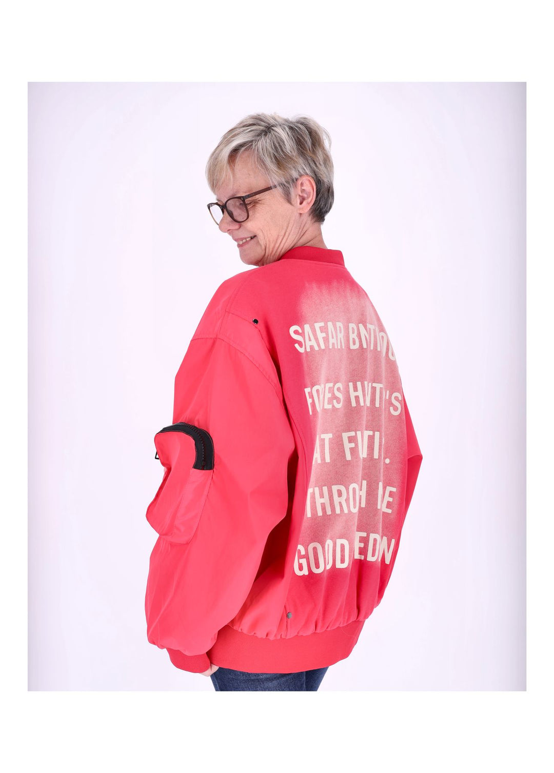 Splash of Color Blouson Jacke Damen