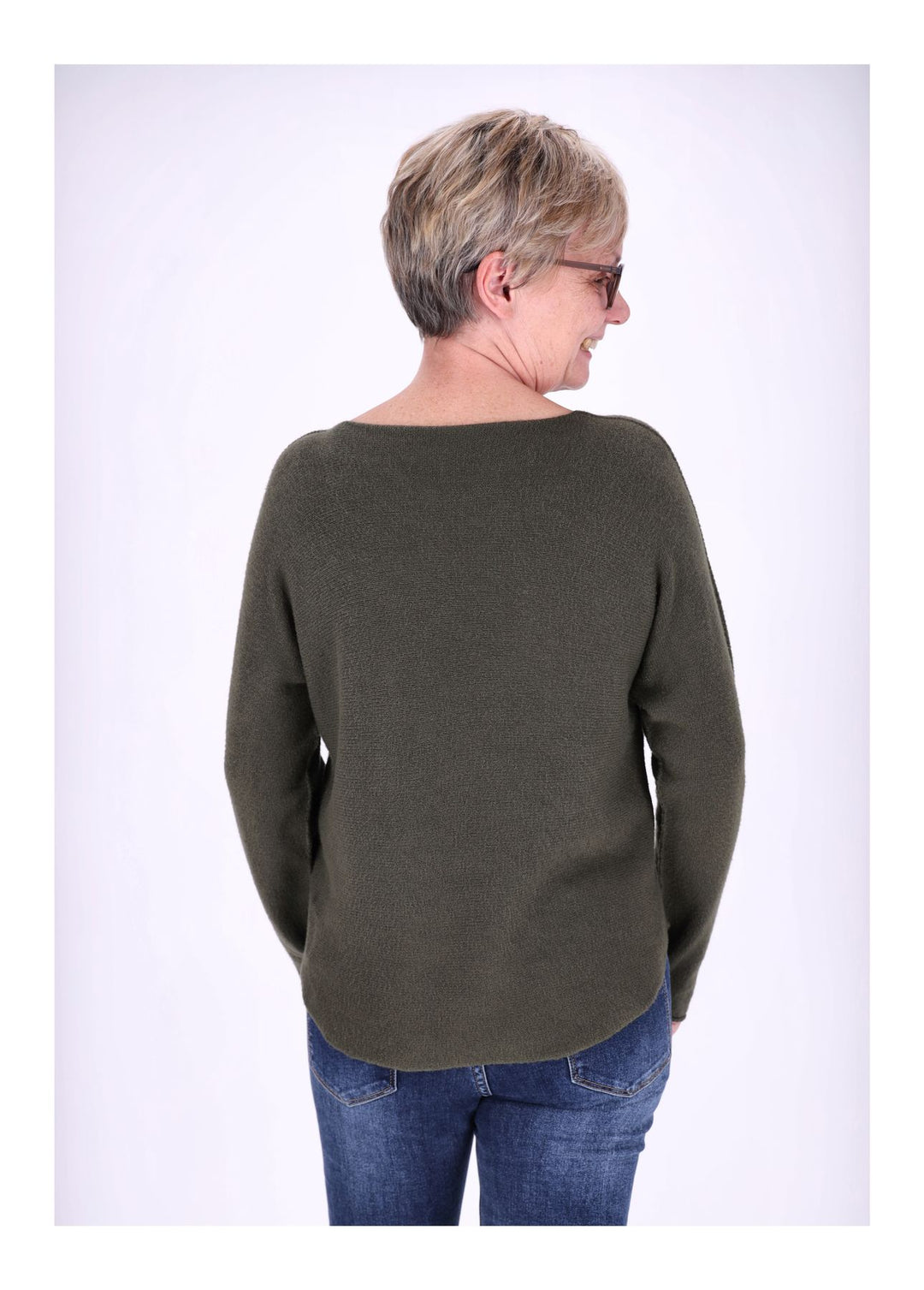 Splash of Color Strickpullover Rundhals Damen