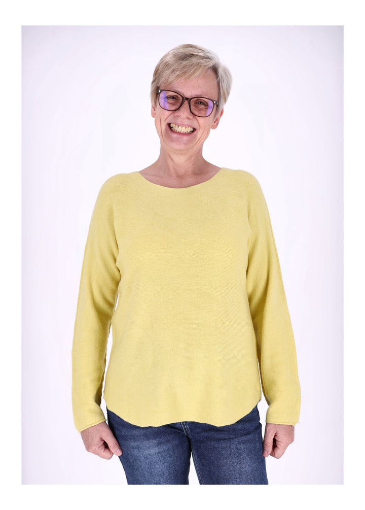 Splash of Color Strickpullover Rundhals Damen