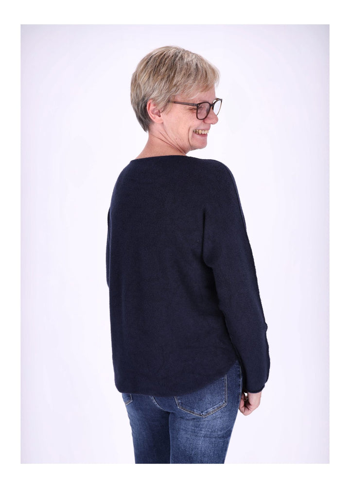 Splash of Color Strickpullover Rundhals Damen
