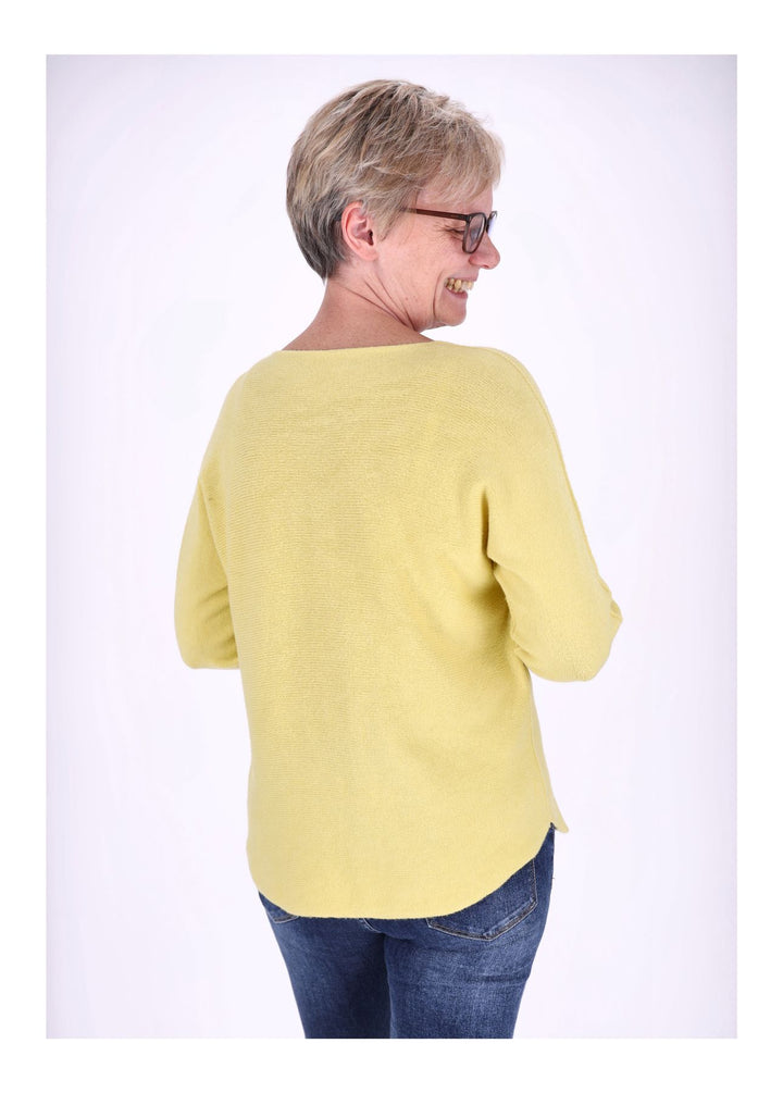 Splash of Color Strickpullover Rundhals Damen