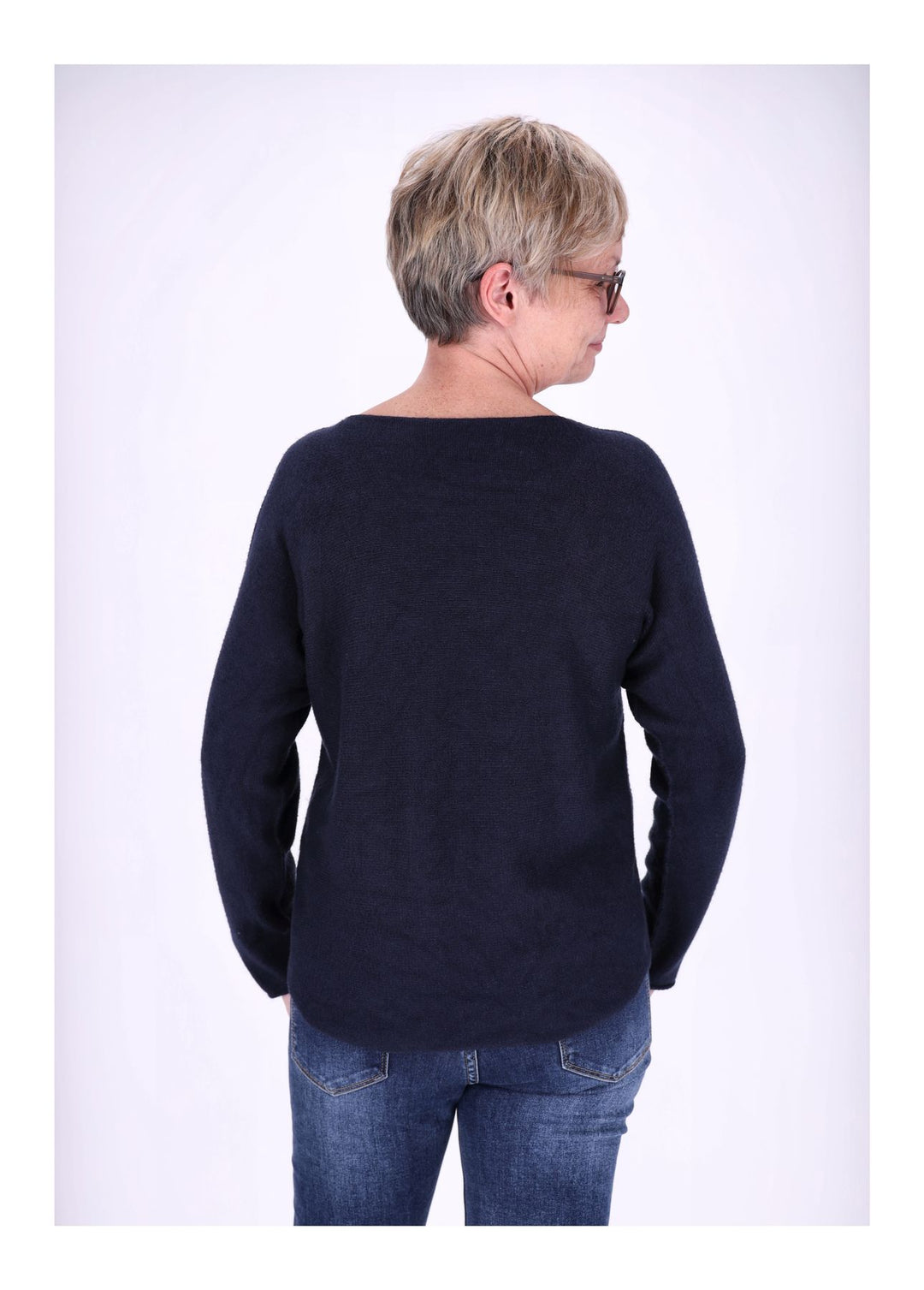 Splash of Color Strickpullover Rundhals Damen