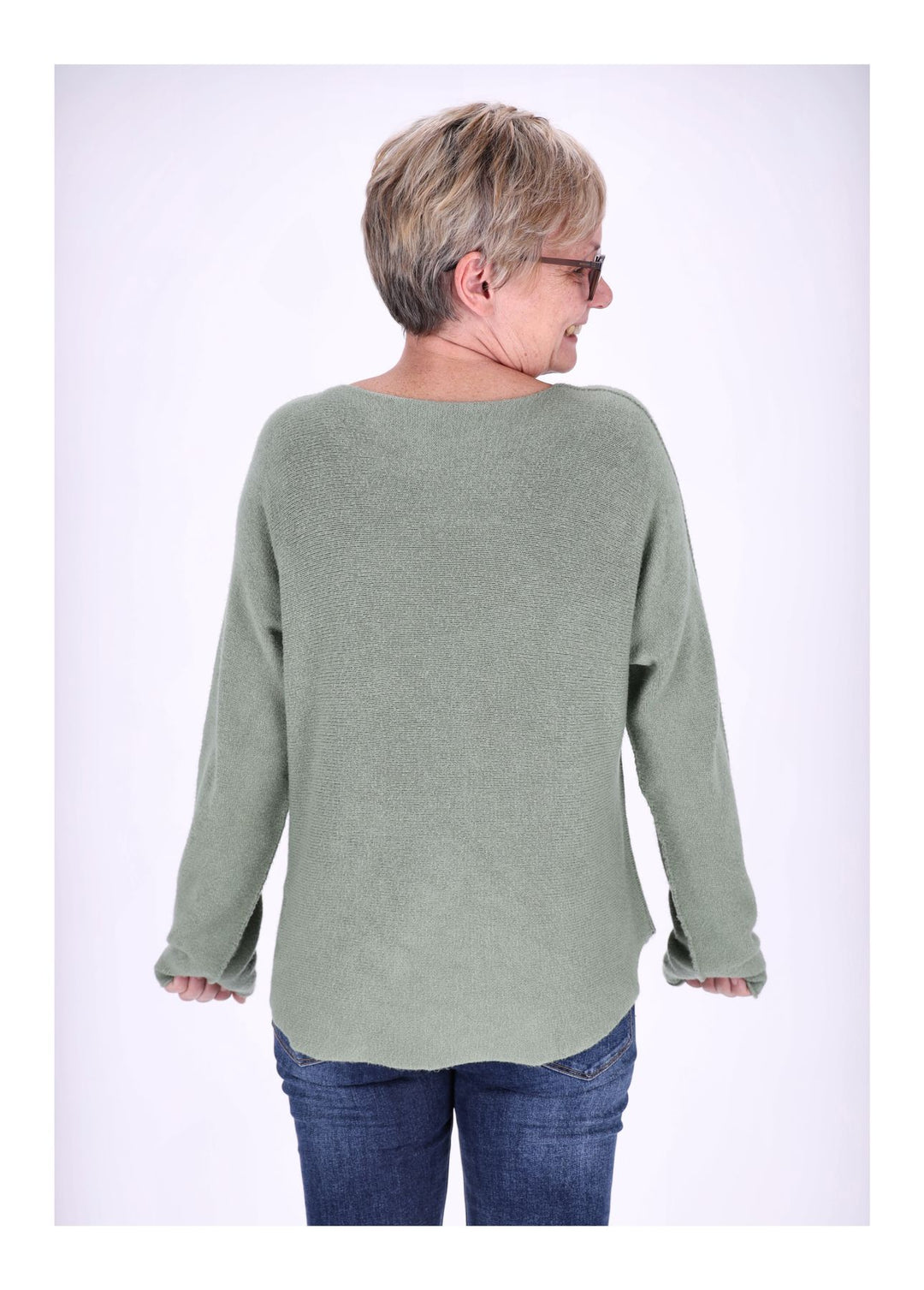 Splash of Color Strickpullover Rundhals Damen
