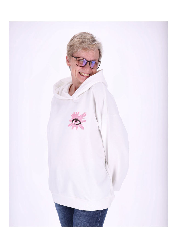 Splash of Color Hoodie Damen