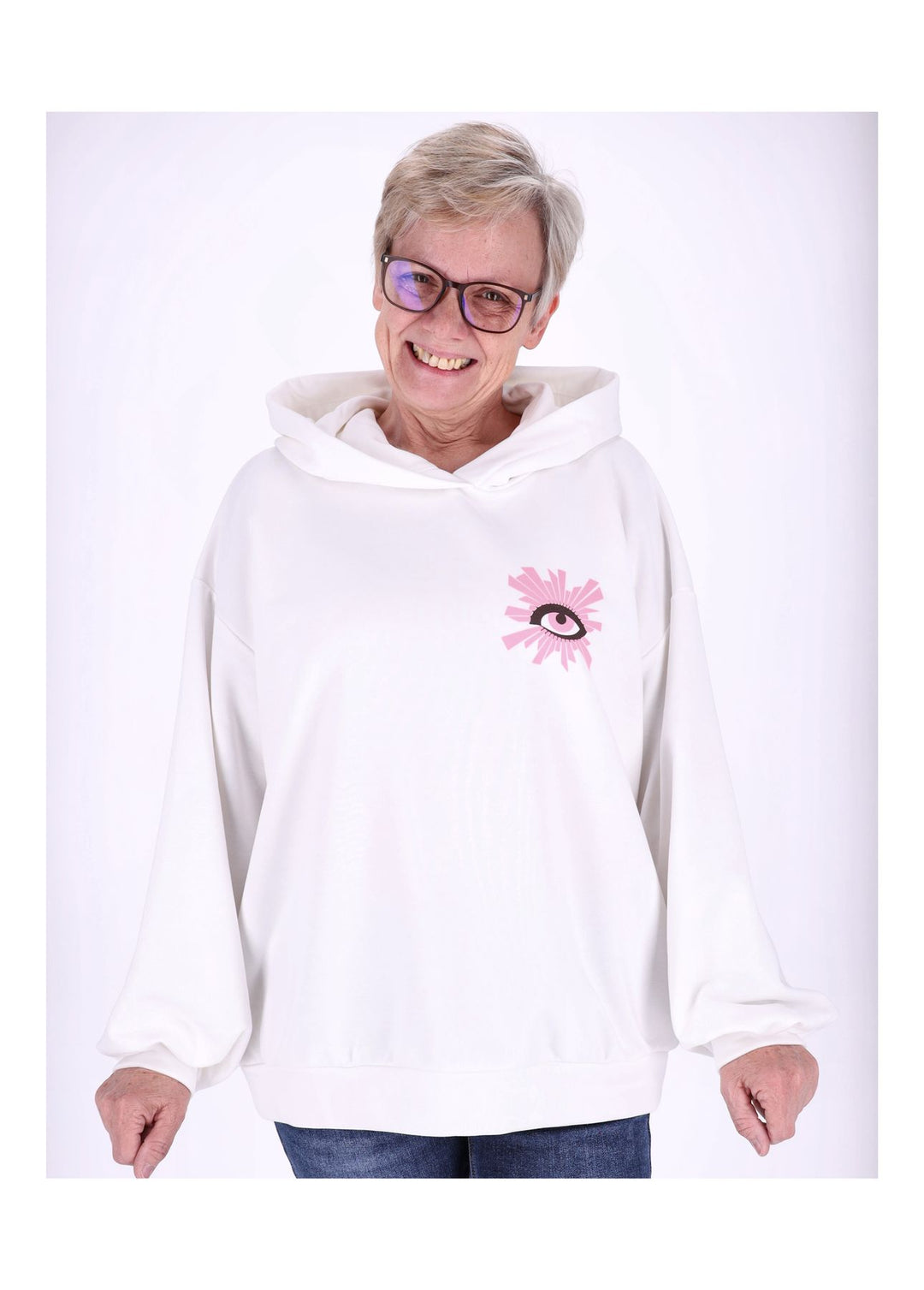 Splash of Color Hoodie Damen
