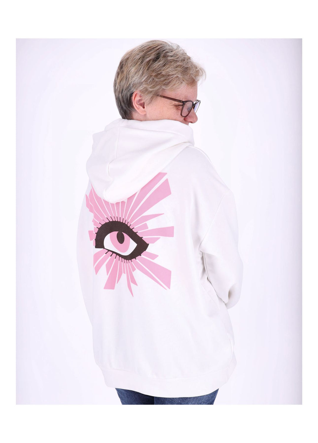 Splash of Color Hoodie Damen