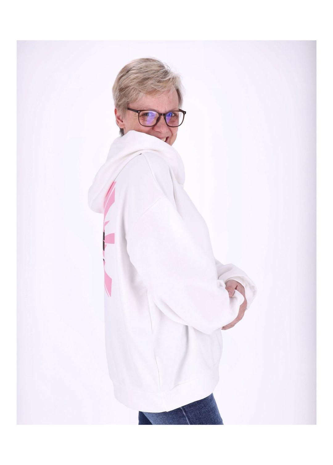 Splash of Color Hoodie Damen