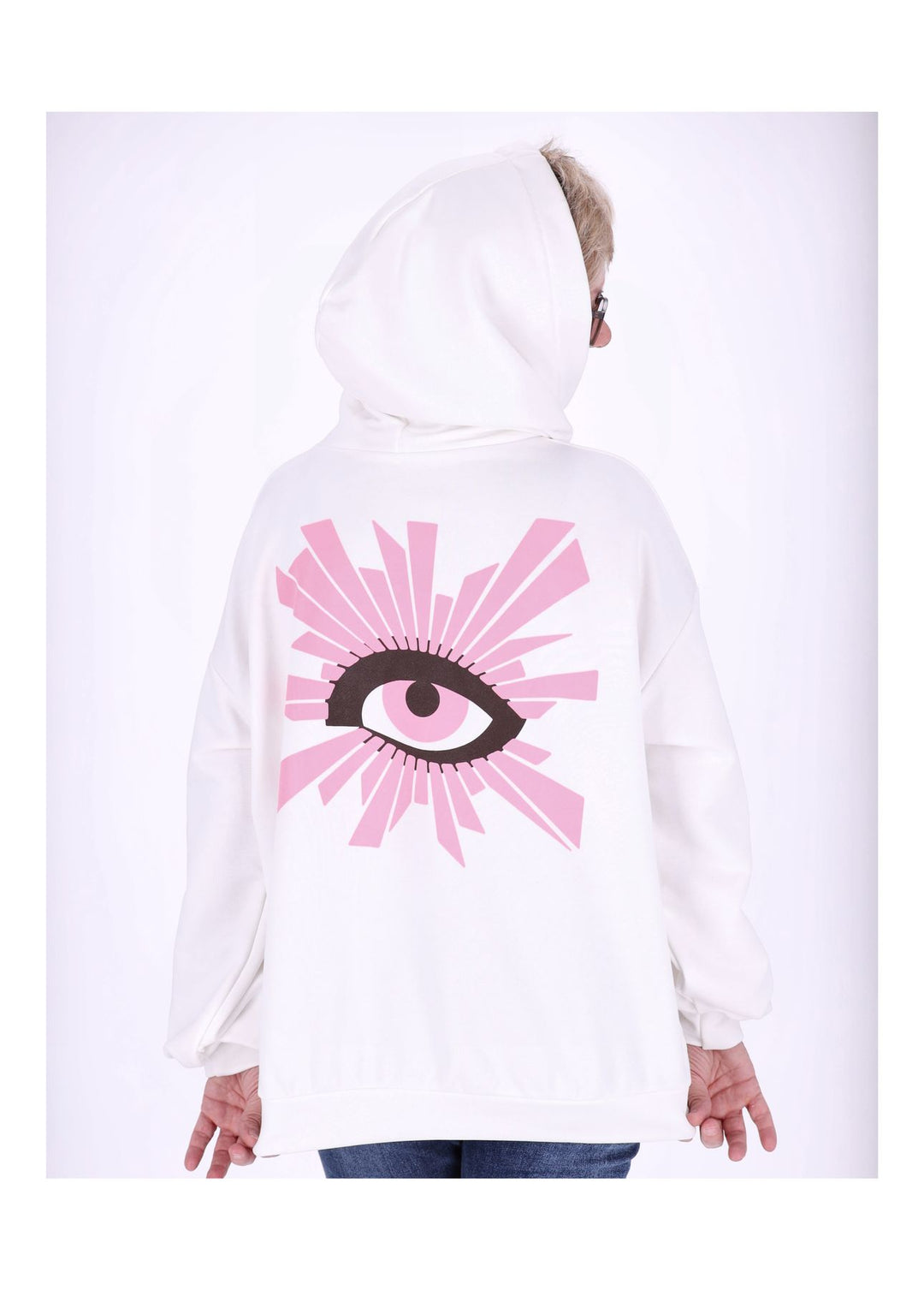 Splash of Color Hoodie Damen