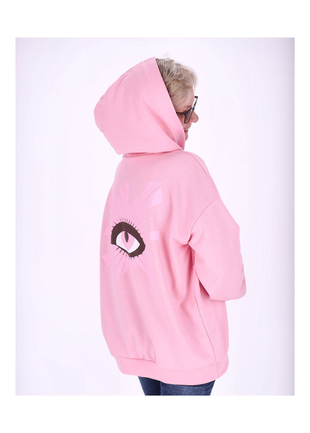 Splash of Color Hoodie Damen