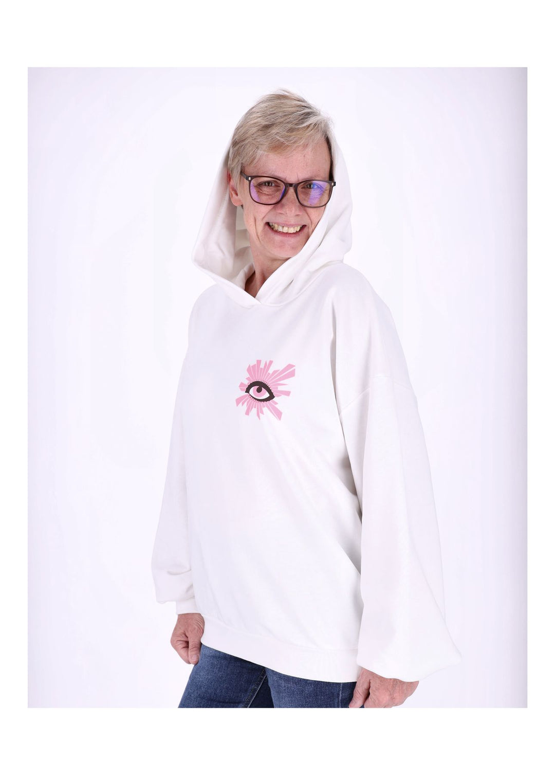 Splash of Color Hoodie Damen