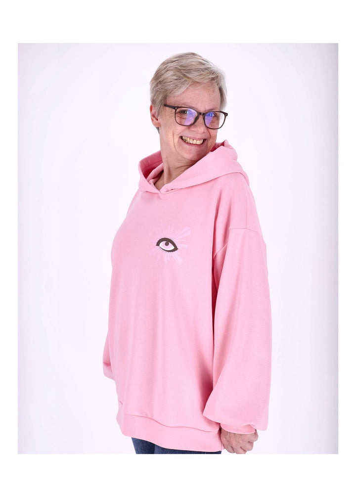 Splash of Color Hoodie Damen