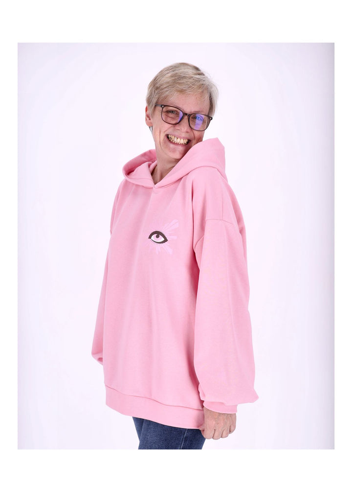 Splash of Color Hoodie Damen
