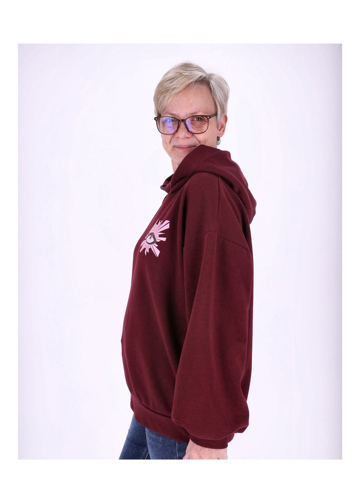 Splash of Color Hoodie Damen
