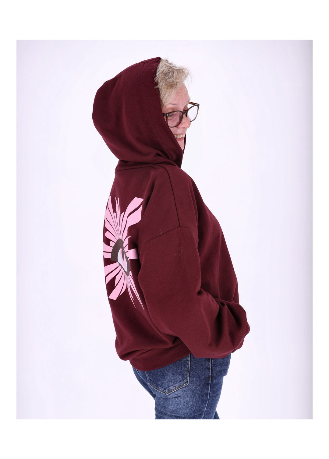 Splash of Color Hoodie Damen