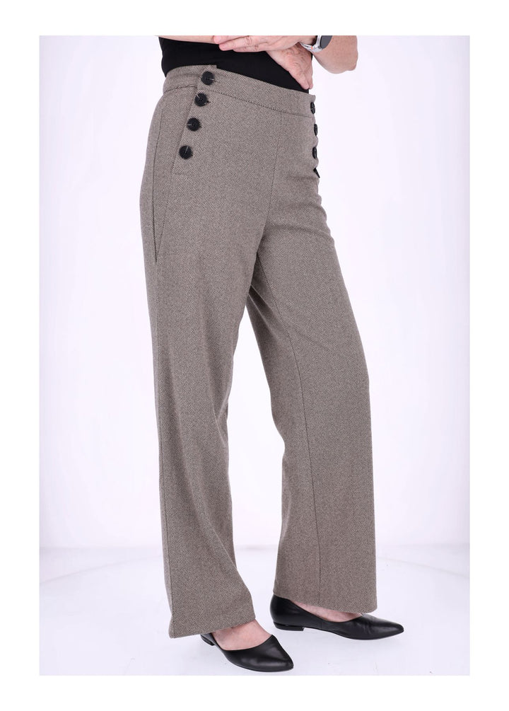 Splash of Color Wide-Leg Hose Damen